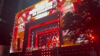 Belo faz show na Avenida Paulista no Réveillon 2025-2026