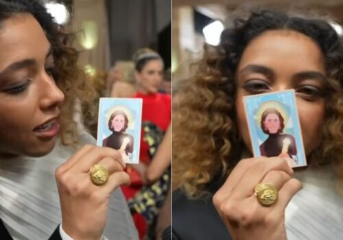 Elenco recebe 'Santa Nanda da Sorte' na torcida por 'O Agente Secreto' no Globo de Ouro