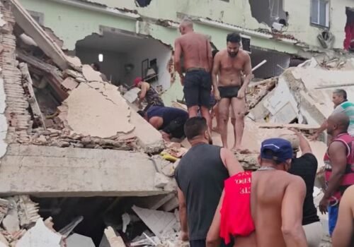 Desabamento no Engenho Novo deixa uma pessoa sob escombros e mobiliza bombeiros no Rio