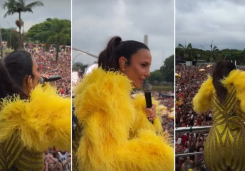 Ivete Sangalo arrasta multidão e agita megabloco no pré-Carnaval de São Paulo