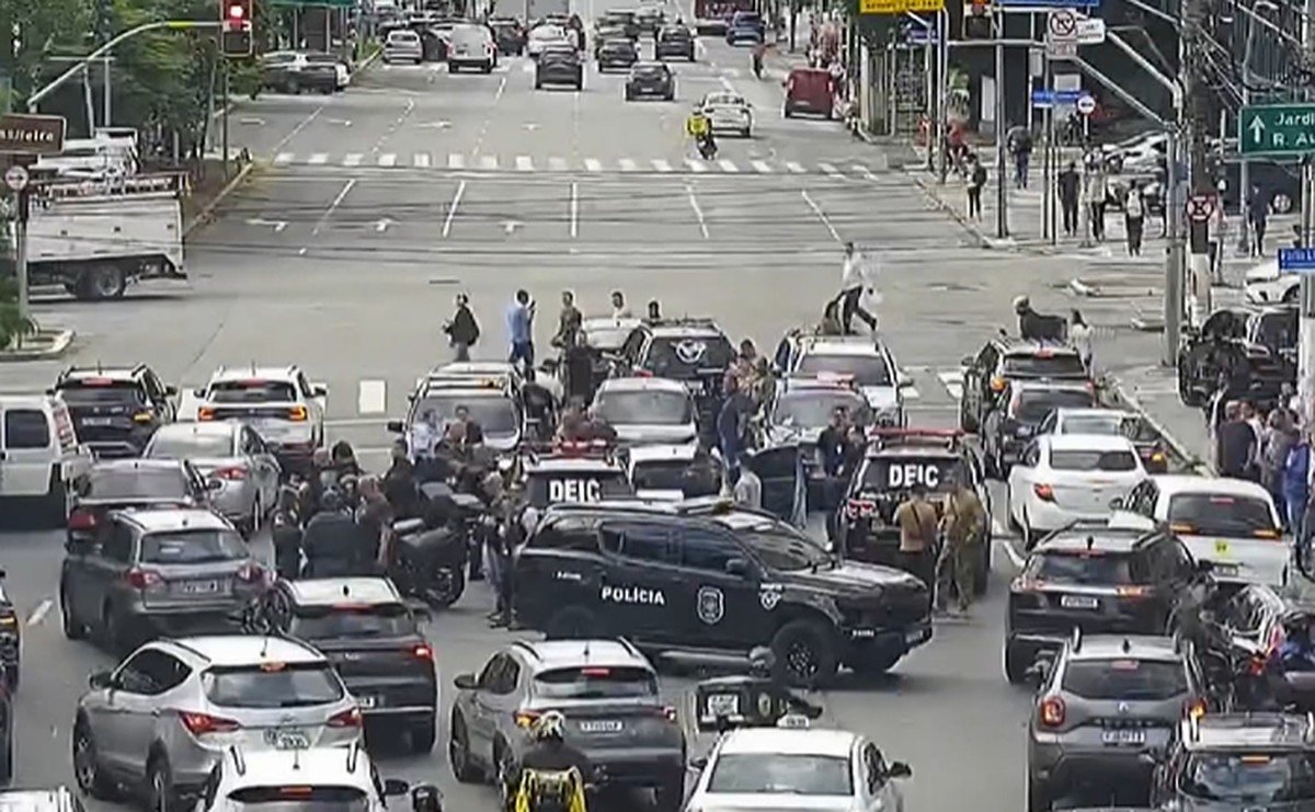 Quadrilha que trocou tiros na Faria Lima (SP) é suspeita de roubar canetas emagrecedoras em farmácias