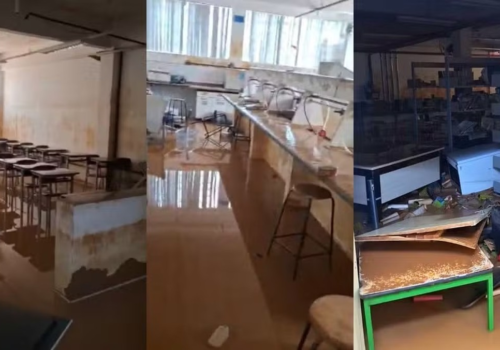 UEMG estima mais de R$ 10 mi em prejuízos após inundação na universidade durante fortes chuvas