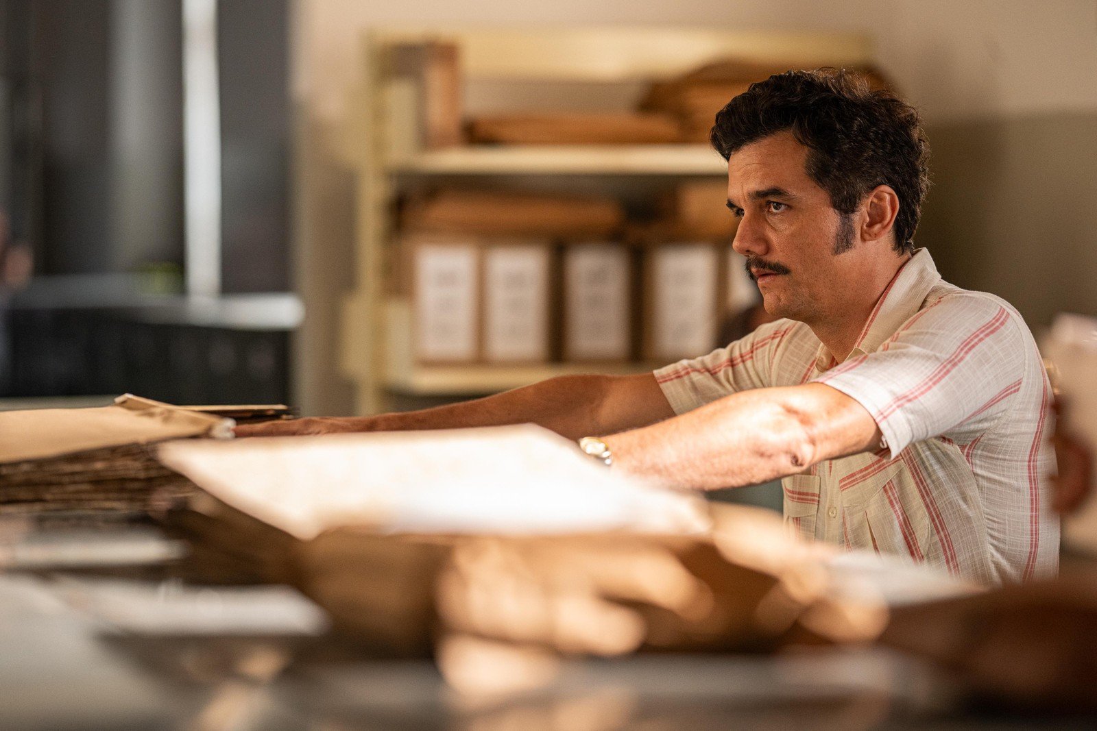 Wagner Moura em 'O Agente Secreto'. — Foto: Divulgação