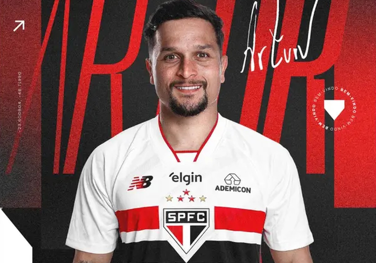 São Paulo anuncia contratação de Artur por empréstimo até o final de 2026