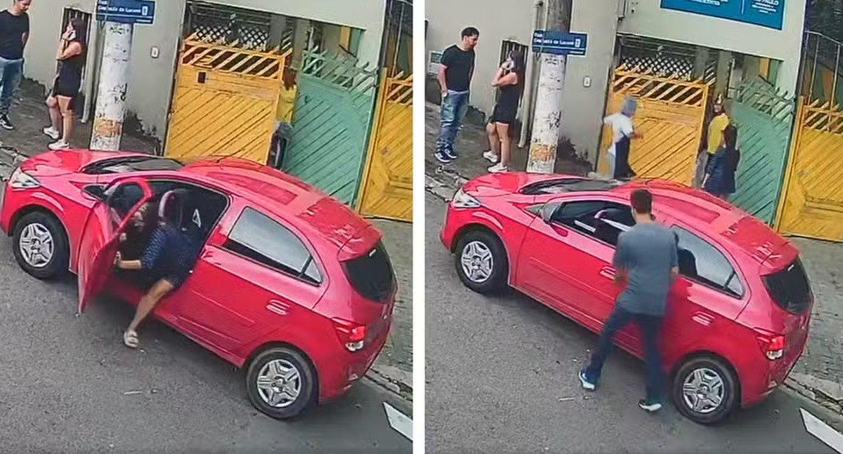 Suspeito rouba carro com bebê de dois meses dentro na Zona Norte de São Paulo