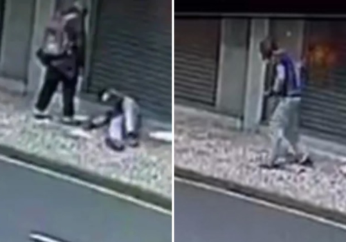 Homem em situação de rua é queimado no Centro de Curitiba e está em estado grave; veja vídeo