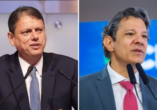 Tarcísio reage à possível candidatura de Haddad em SP e diz que não escolhe adversários