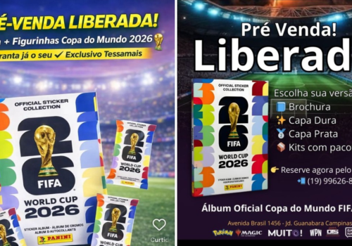 Álbum da Copa de 2026 vira alvo de golpes antes mesmo do lançamento; valores chegam a R$ 1,7 mil