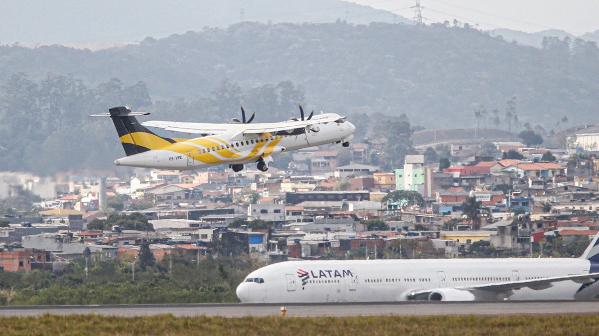 Aeroporto de Guarulhos, em SP, vai operar com uma pista em abril