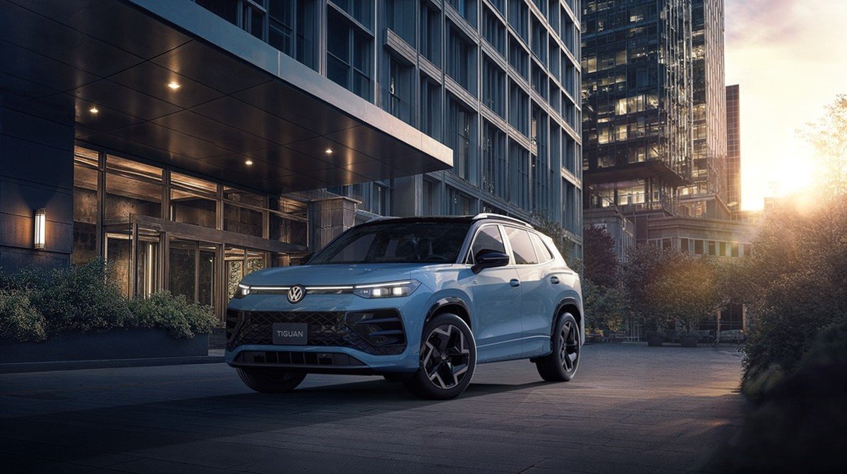 Terceira geração do Volkswagen Tiguan chega mais potente por R$ 300 mil
