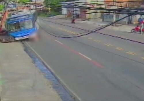 Motorista de ônibus atropela e mata homem durante briga de trânsito em João Pessoa