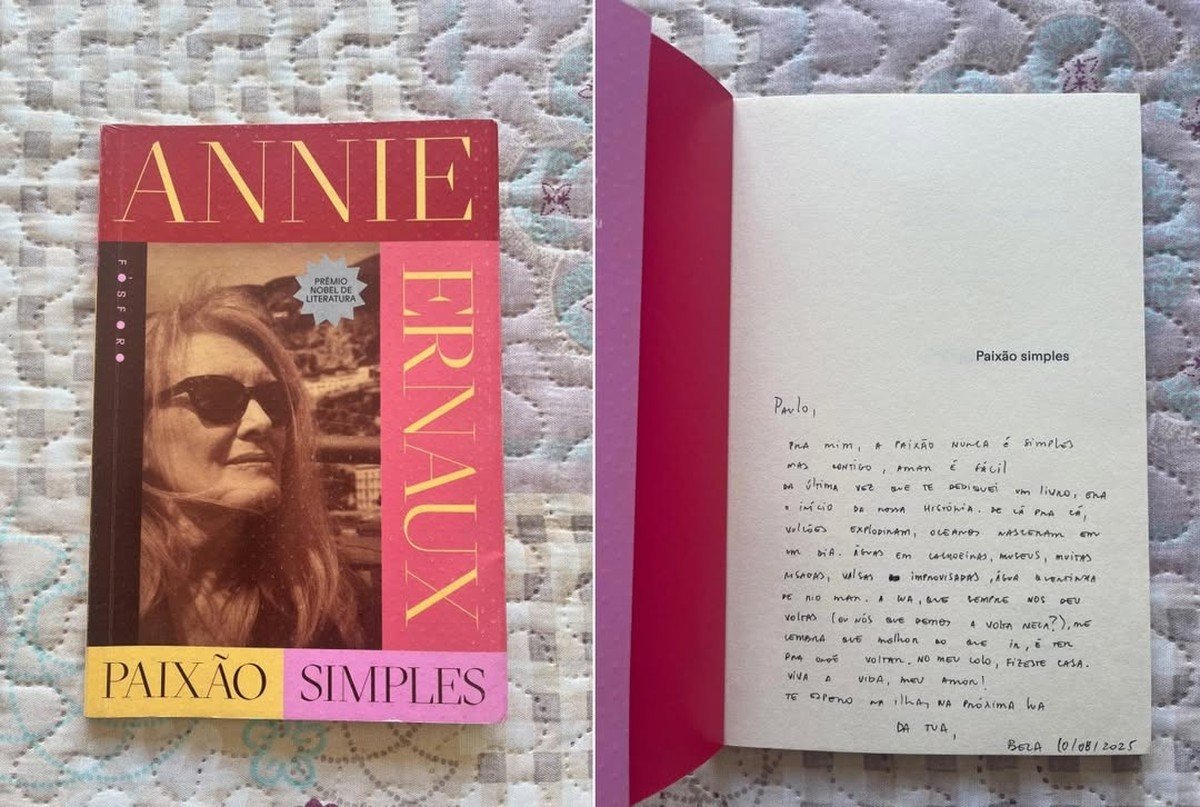 Projeto reúne dedicatórias de livros presenteados e incentiva prática: 'São duas histórias em uma'