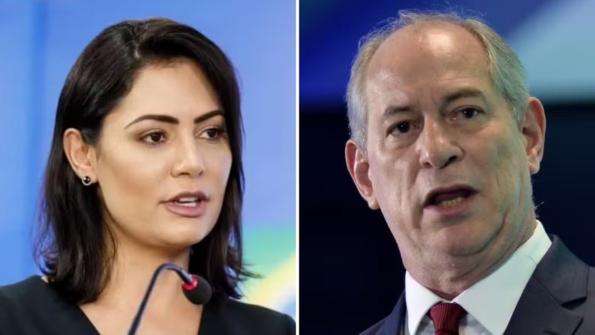 Michelle Bolsonaro volta a criticar aliança bolsonarista com Ciro Gomes para disputa do governo do Ceará