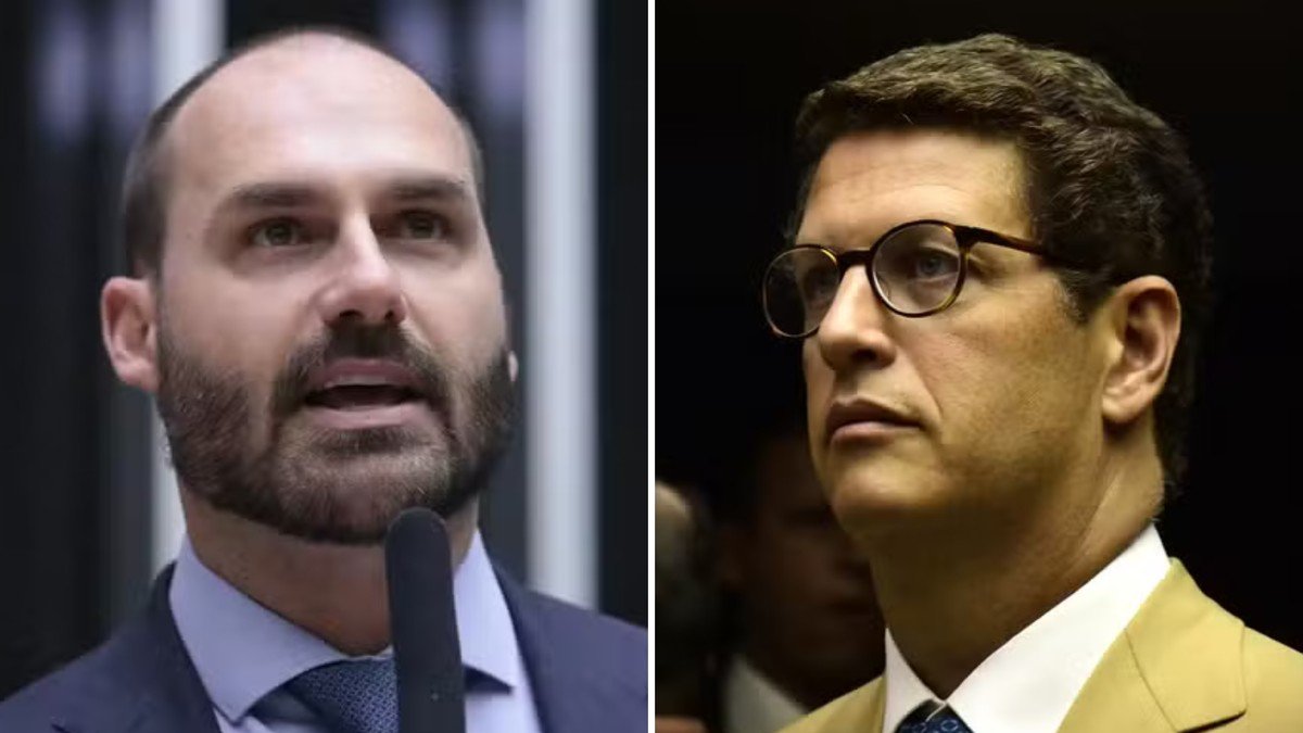 'Calúnia': Eduardo Bolsonaro responde Salles, que o acusou de aceitar dinheiro para apoiar chapa do PL no Senado