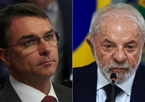 Atlas/Bloomberg: Flávio Bolsonaro cai seis pontos em eventual segundo turno contra Lula