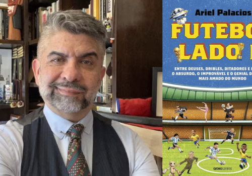 Ariel Palacios lança livro 'Futebol Lado B': ‘Quis ver o que geralmente ignoramos ou não percebemos’