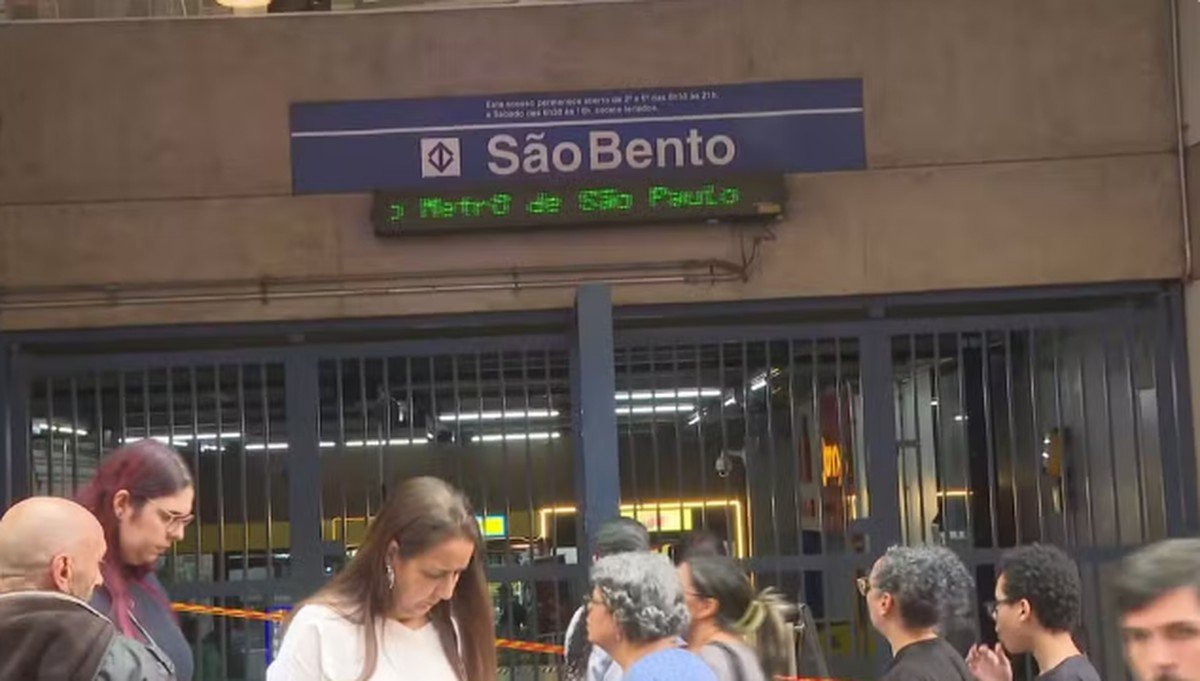 Tiroteio na estação São Bento (SP) deixa cinco feridos, entre eles uma criança