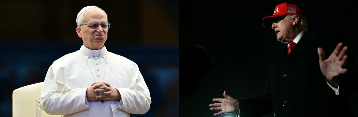 Trump volta a criticar papa Leão XIV e afirma que ele está colocando 'muitos católicos em perigo'
