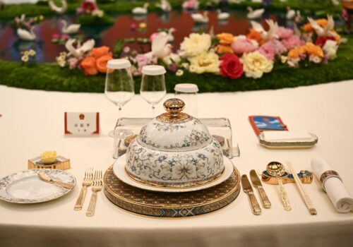China adapta menu de jantar de comidas típicas para Trump