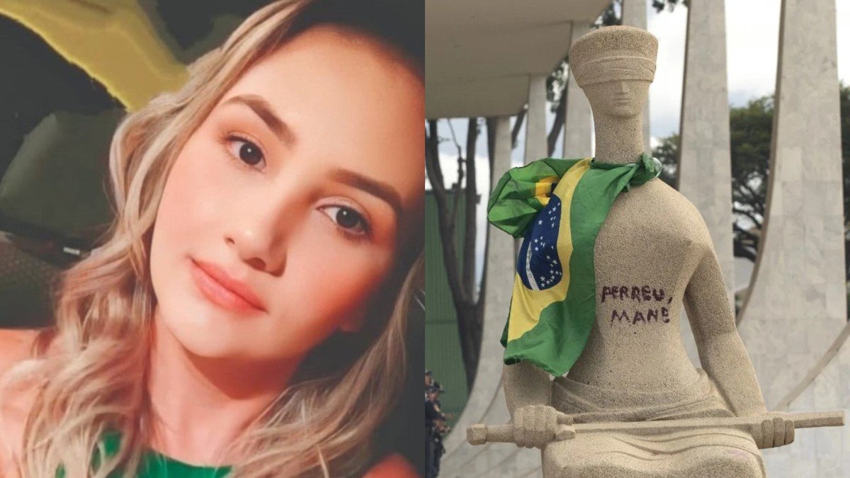 Defesa de Débora do Batom protocola no STF pedido de readequação da pena com base na Lei da Dosimetria
