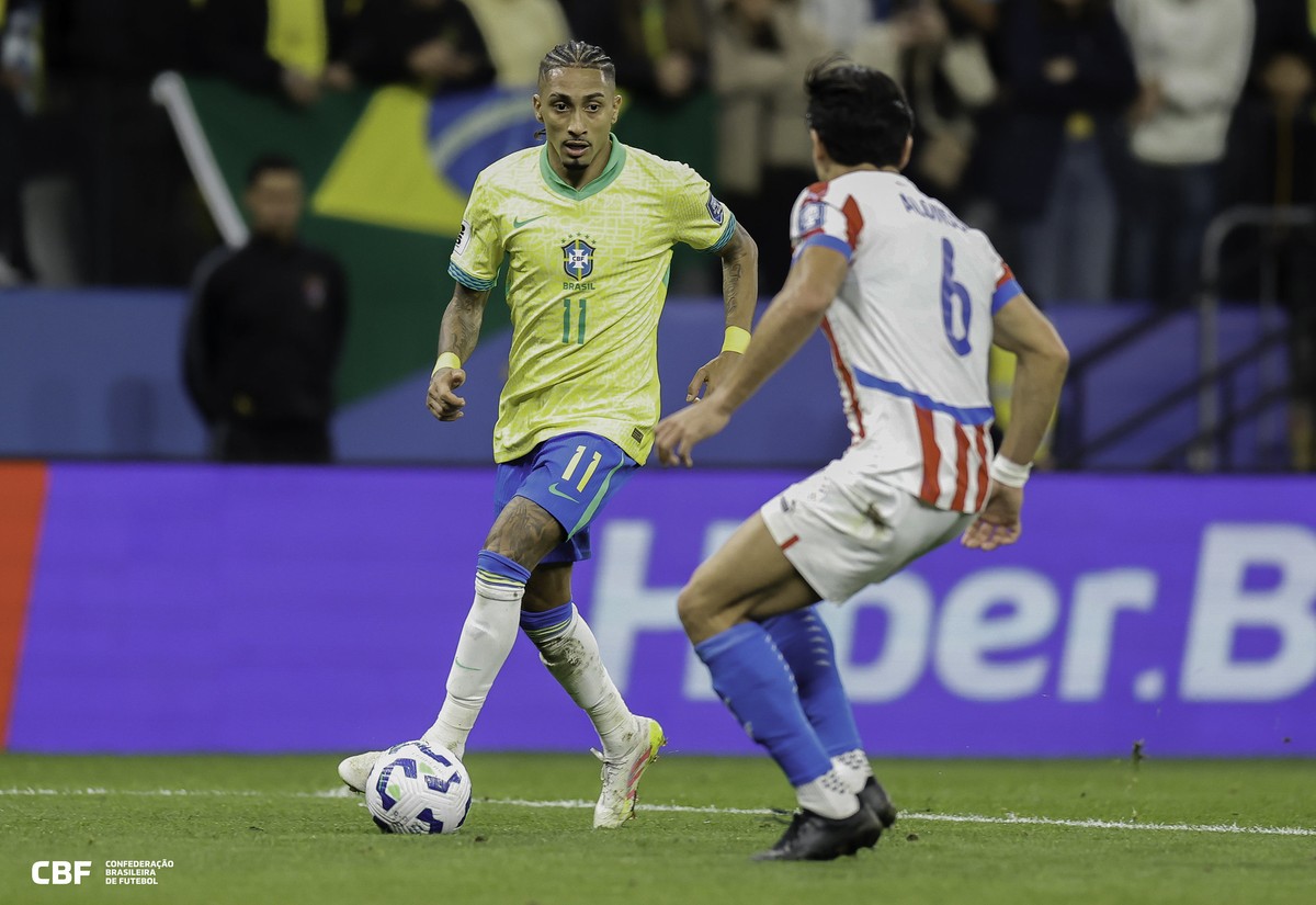Lesão de Raphinha é confirmada pela CBF, que não dá previsão de retorno a jogos da Copa do Mundo