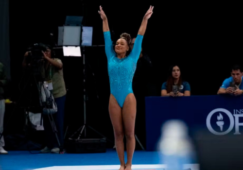 Rebeca Andrade conquista ouro no salto no Pan-Americano de Ginástica Artística
