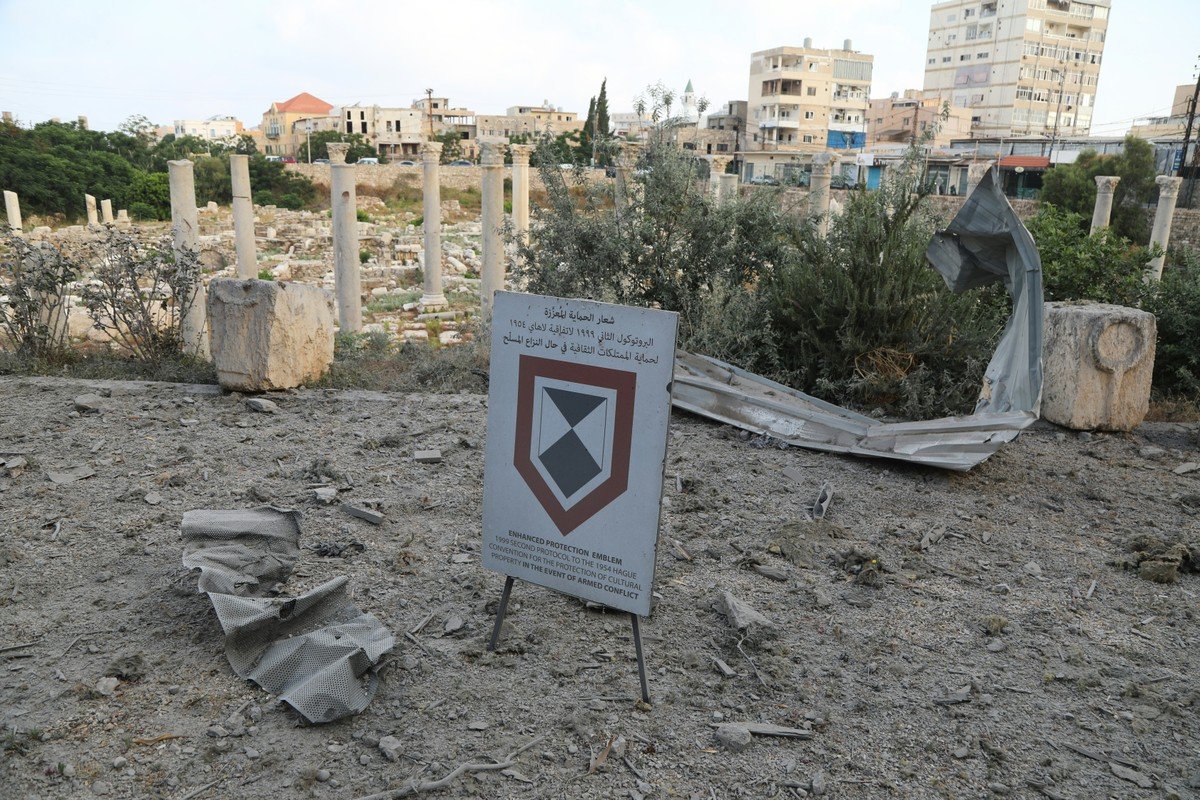 Ataque israelense danifica sítio arqueológico romano no Líbano, afirma governo local