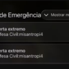 PF vai investigar invasão ao sistema de alertas da Defesa Civil Nacional