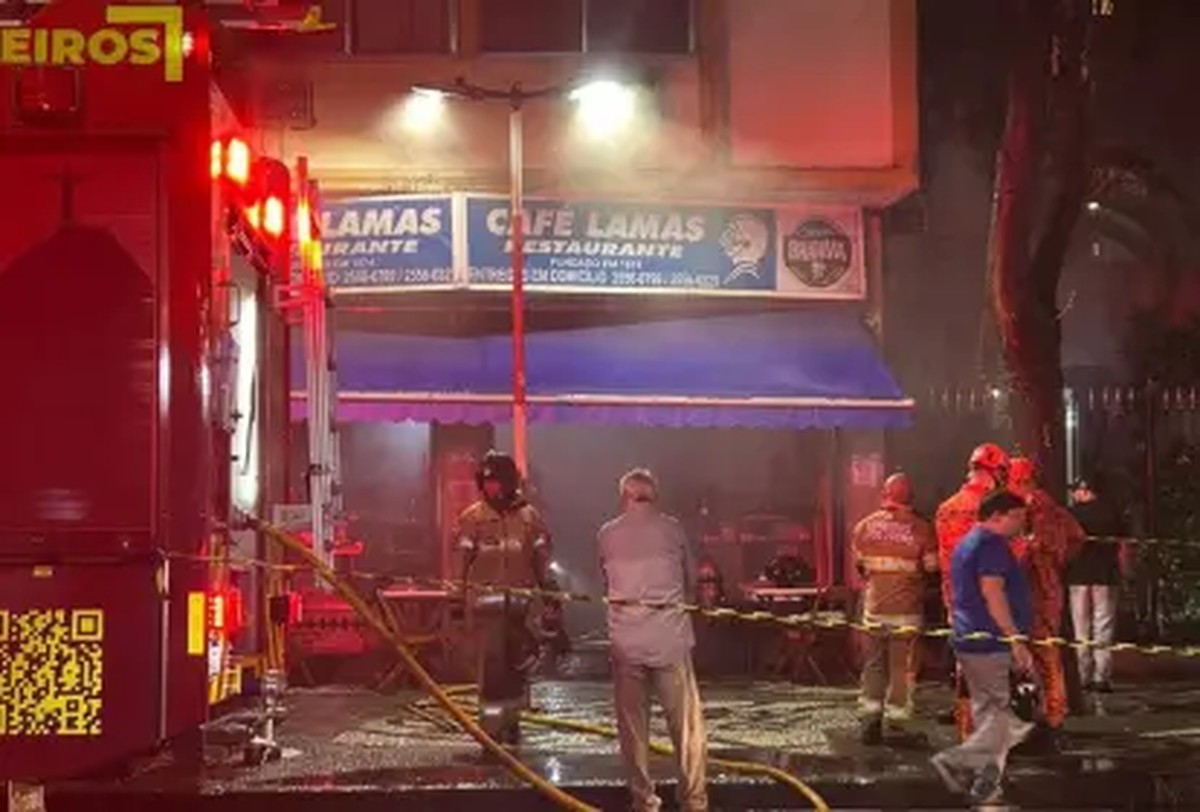 Café Lamas não tem prazo para reabrir e ficará fechado por tempo indeterminado após incêndio