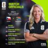 Fifa anuncia arbitragem 100% feminina pela segunda vez na história da Copa do Mundo