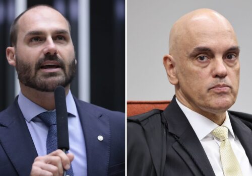 Alexandre de Moraes libera para julgamento ação contra Eduardo Bolsonaro no STF
