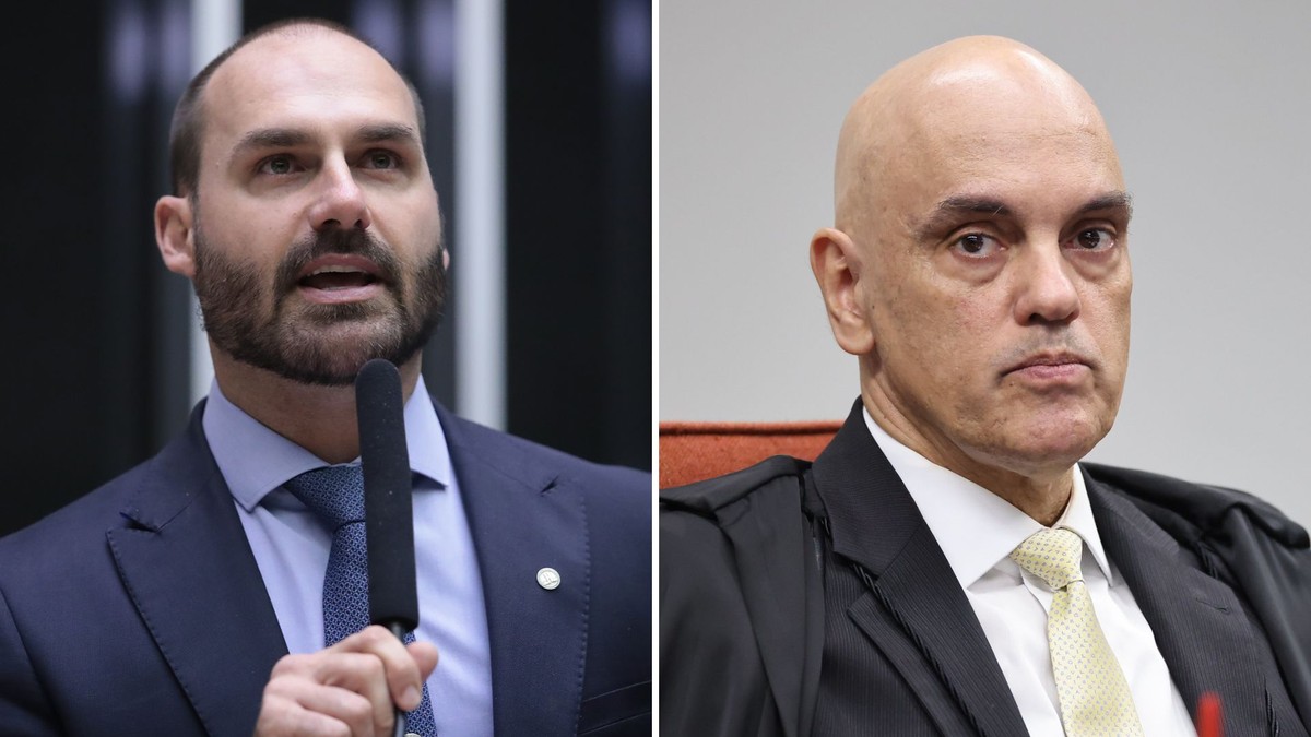 Alexandre de Moraes libera para julgamento ação contra Eduardo Bolsonaro no STF