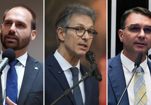 Eduardo Bolsonaro defende rompimento com Zema após novas críticas a Flávio