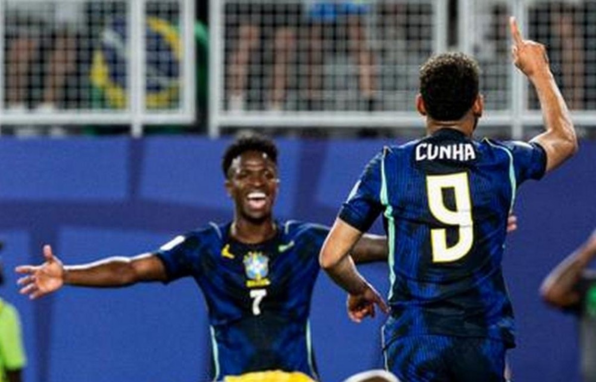 Seleção Brasileira vence o Haiti por 3 a 0 e garante a liderança do grupo C