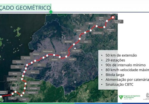 Novos estudos da Linha 3 do metrô preveem 50 km de extensão e 29 estações entre Rio, Niterói, São Gonçalo e Itaboraí