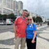 ‘Chegar até aqui já é nossa vitória’, diz casal de escoceses que viajou ao Rio para acompanhar a Copa