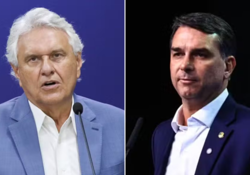 Caiado classifica como 'inaceitável' pedido de Flávio para adiamento de tarifaço