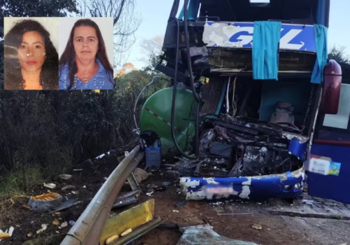Polícia investiga acidente entre ônibus e caminhão que matou duas pessoas no Sul de Minas