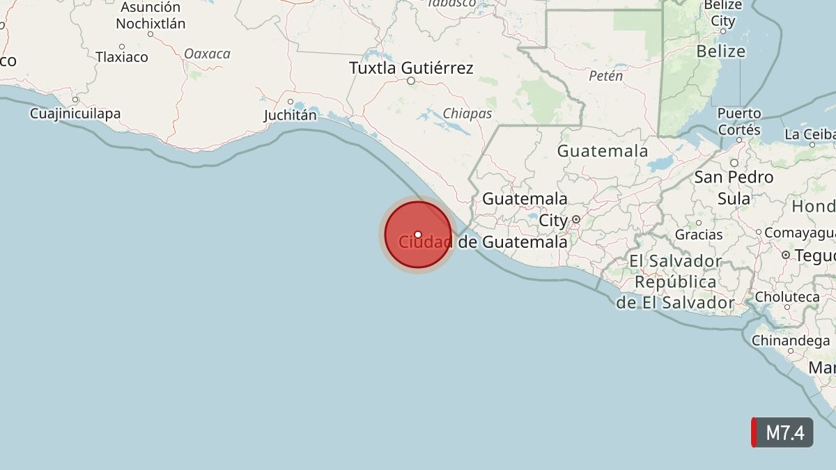 Terremoto de magnitude 7,3 é registrado próximo ao México; alerta de tsunami é emitido
