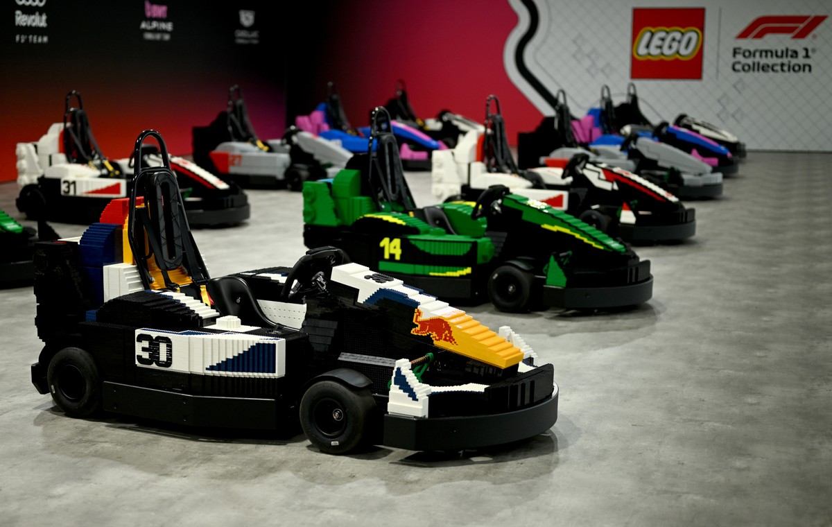 Fórmula 1 na Grã-Bretanha terá carros de Lego no Desfile de Pilotos