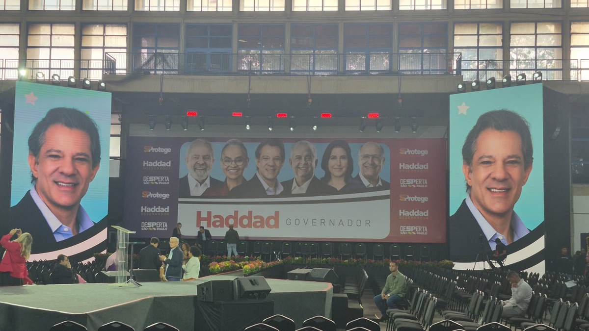 Convenção de Haddad começa com críticas a Trump e Tarcísio