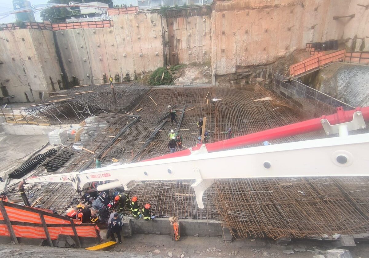 Uma pessoa morre em acidente durante obra no Centro de São Paulo