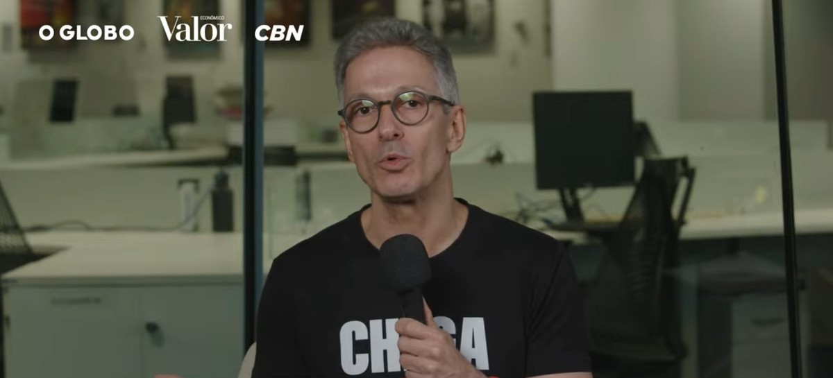 AO VIVO: Romeu Zema participa de sabatina da CBN, de O Globo e do Valor