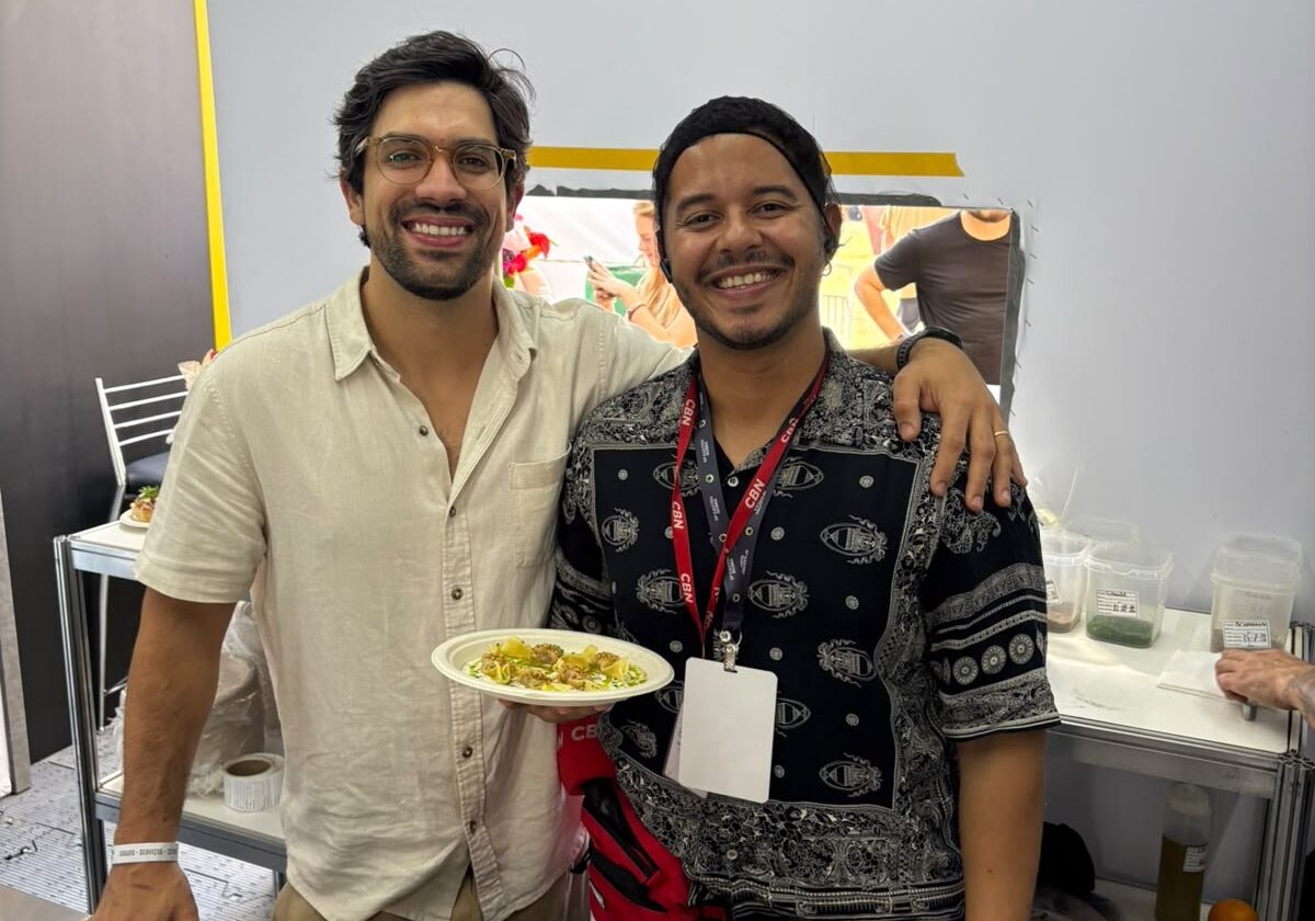 Chef da Elea Forneria mostra à CBN como preparar o caramelle, clássico da casa