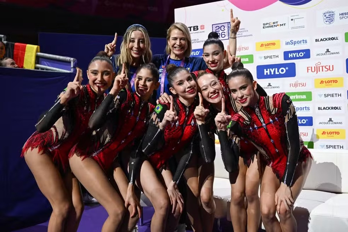 Após dois ouros inéditos, técnica da ginástica rítmica mira título olímpico: 'grande sonho'