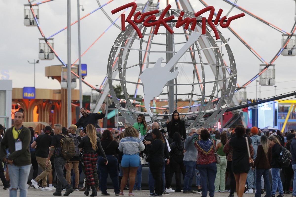 Primeiros dias de Rock in Rio 2026 devem ser sob chuva; veja o que mostra a previsão