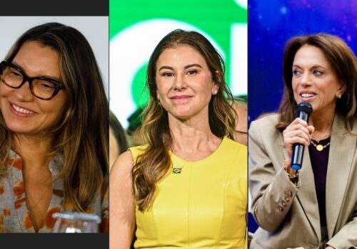 De olho no eleitorado feminino, esposas de Lula, Flávio e Caiado assumem protagonismo nas campanhas