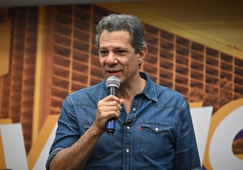 Haddad se diz otimista com início da campanha: 'pessoas começam a prestar atenção agora'