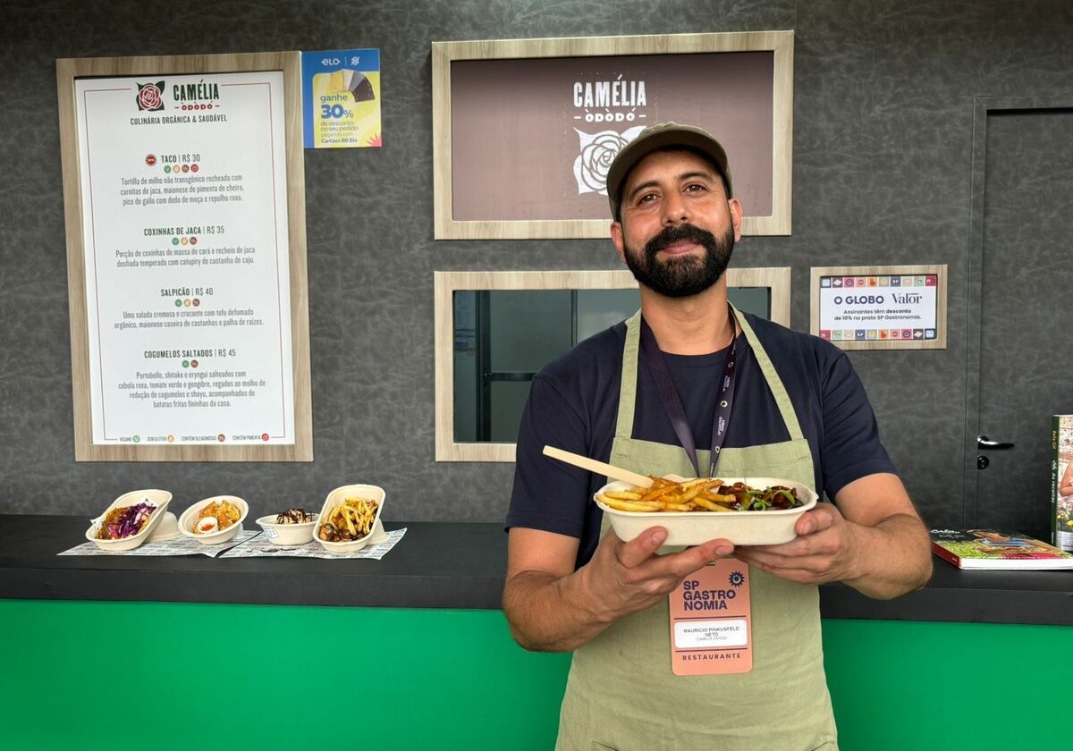 SP Gastronomia: Camélia Odòdó leva culinária vegana e sabores brasileiros ao festival no Parque Villa-Lobos