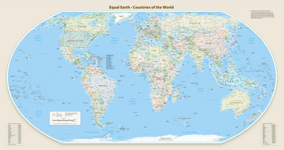 ONU vota nesta sexta (4) adoção de novo mapa-múndi com verdadeiras dimensões da África